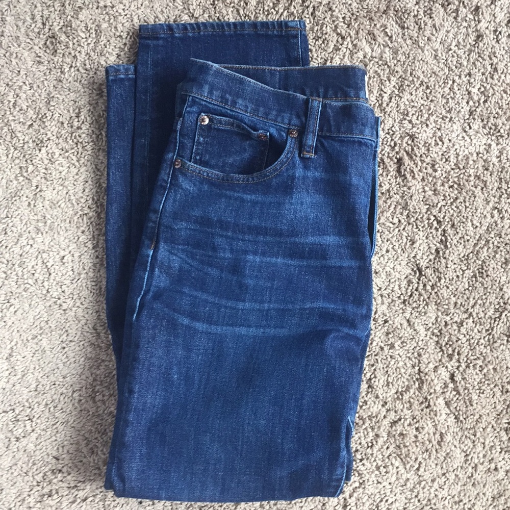 J crew cropped high rise jeans -size 30 - Picture 1 of 3
